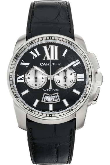 Calibre de Cartier Chronograph Stainless Steel Automatic