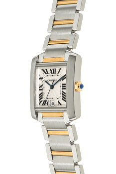 Tank Francaise Yellow Gold and Stainless Steel Automatic