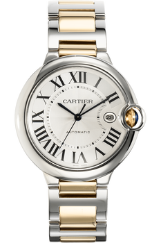 Ballon Bleu Yellow Gold and Stainless Steel Automatic