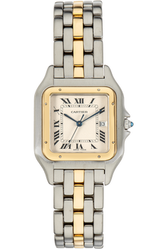 Panthere Yellow Gold and Stainless Steel Quartz