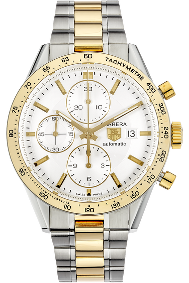 Carrera Chronograph Yellow Gold and Stainless Steel
