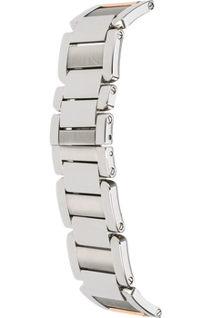 Tank Anglaise Rose Gold and Stainless Steel Automatic