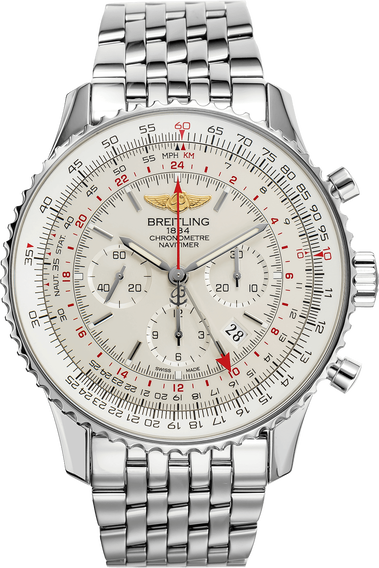 Navitimer GMT Chronograph Stainless Steel Automatic