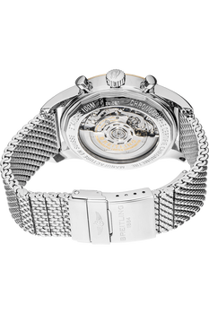 Transocean Chronograph Rose Gold and Stainless Steel Automatic