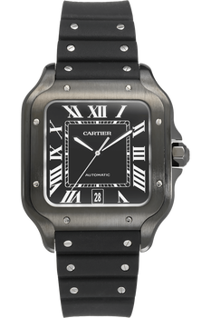 Santos de Cartier DLC Stainless Steel Automatic