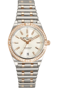 Chronomat Rose Gold and Stainless Steel Automatic