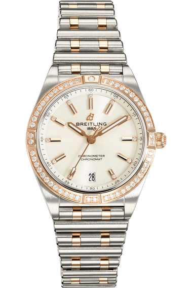 Chronomat Rose Gold and Stainless Steel Automatic