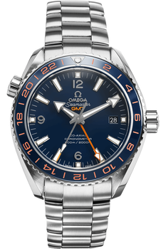 Seamaster Planet Ocean Co-Axial GMT Stainless Steel Automatic