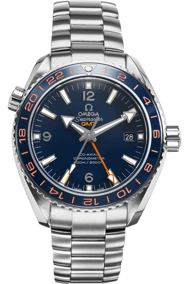 Seamaster Planet Ocean Co-Axial GMT Stainless Steel Automatic