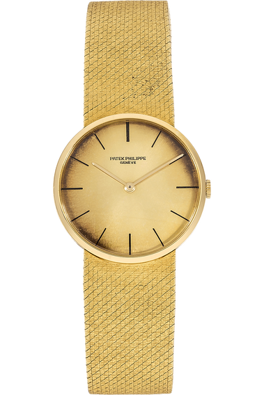 Calatrava Reference 3513 Circa 1970s Yellow Gold Manual