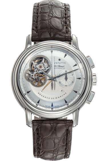 El Primero Chronomaster T Open Stainless Steel Automatic