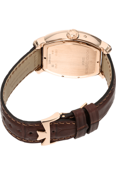 Malte Tonneau Dual Time Rose Gold Automatic