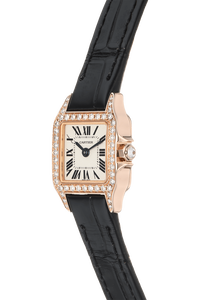 Santos Demoiselle Mini Rose Gold Quartz