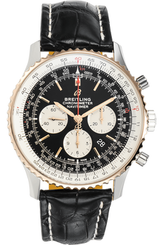 Navitimer 01 Rose Gold and Stainless Steel Automatic