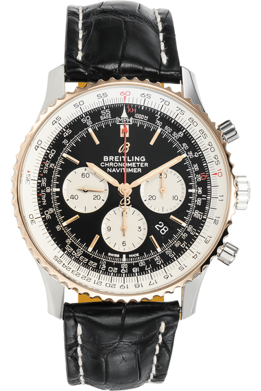 Navitimer 01 Rose Gold and Stainless Steel Automatic