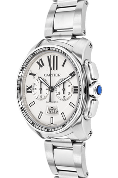 Calibre de Cartier Chronograph Stainless Steel Automatic