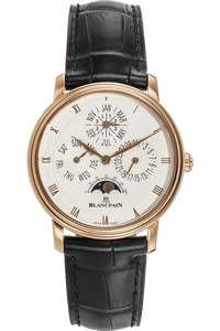 Villeret Quantieme Perpetuel Rose Gold Automatic