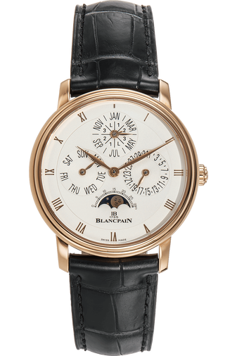 Villeret Quantieme Perpetuel Rose Gold Automatic