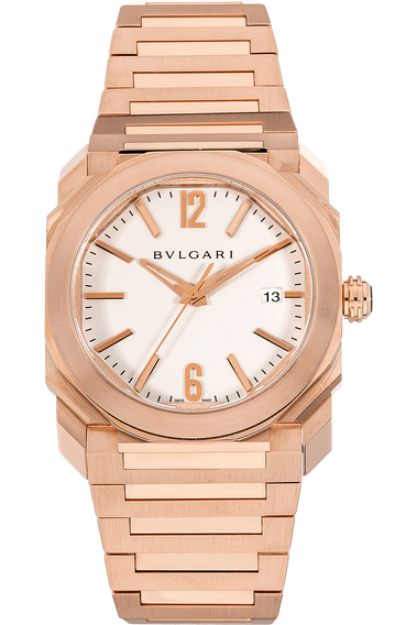 Pre Owned Bulgari Octo Rose Gold Automatic