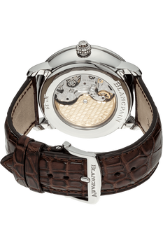 Villeret Monopusher Chronograph Stainless Steel Automatic