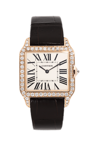 Santos Dumont Rose Gold Quartz