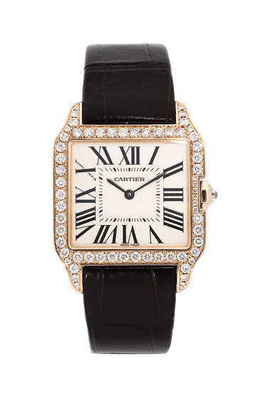 Santos Dumont Rose Gold Quartz