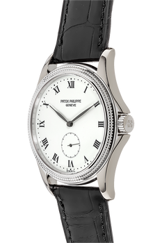 Calatrava Reference 5115 White Gold Manual