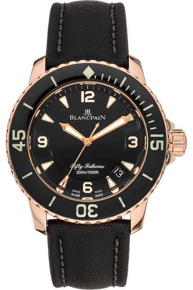 Fifty Fathoms Rose Gold Automatic