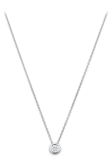 Darling Collitaire in 18K White Gold