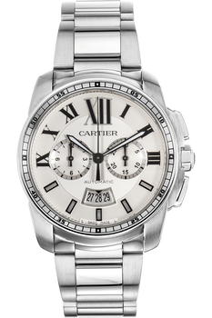 Calibre de Cartier Chronograph Stainless Steel Automatic