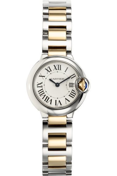 Ballon Bleu Yellow Gold and Stainless Steel Quartz