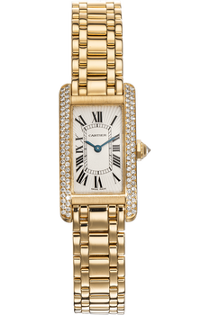 Tank Americaine Yellow Gold Quartz
