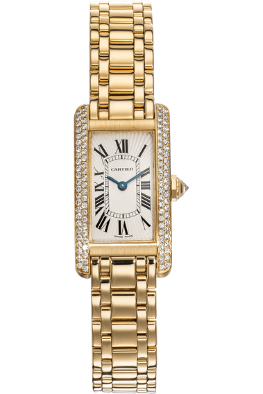Tank Americaine Yellow Gold Quartz