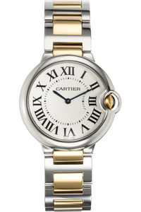 Ballon Bleu Yellow Gold and Stainless Steel Quartz