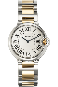 Ballon Bleu Yellow Gold and Stainless Steel Quartz