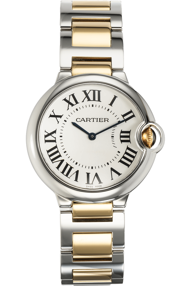 Ballon Bleu Yellow Gold and Stainless Steel Quartz