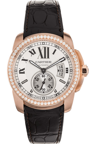 Pre Owned Cartier Calibre de Cartier Rose Gold Automatic