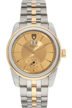 Glamour Double Date Yellow Gold and Stainless Steel Automatic