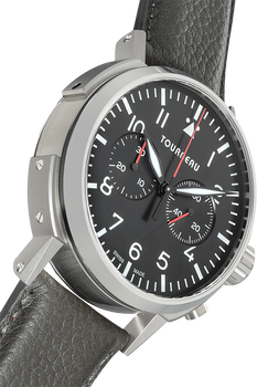 TNY 44mm Chronograph Aviator in Stainless Steel