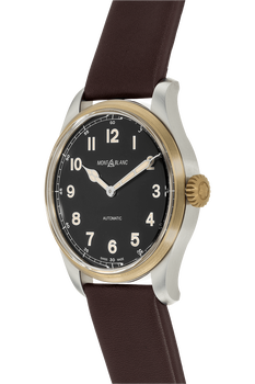 Montblanc 1858 Automatic Bronze and Stainless Steel Automatic
