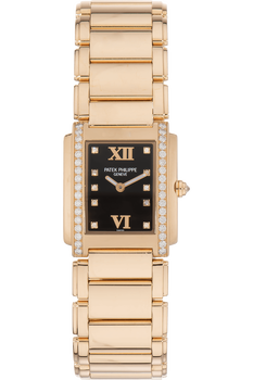 Twenty-4 Reference 4910 Rose Gold Quartz