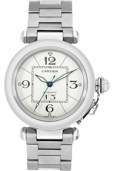 Pasha C Large Date Stainless Steel Automatic