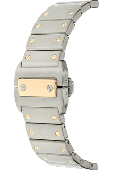 Santos 100 Yellow Gold and Stainless Steel Automatic