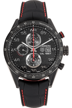 Carrera Calibre 1887 Chronograph Black Titanium Automatic