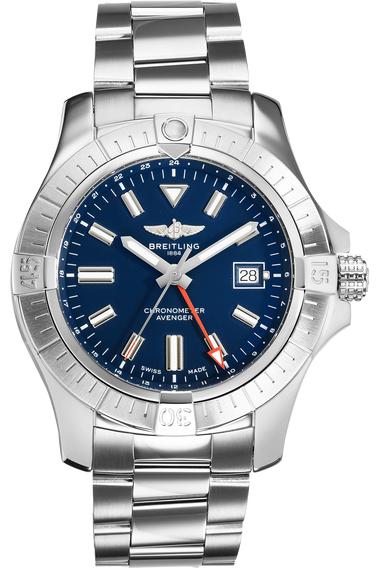 Avenger GMT 45 Stainless Steel Automatic