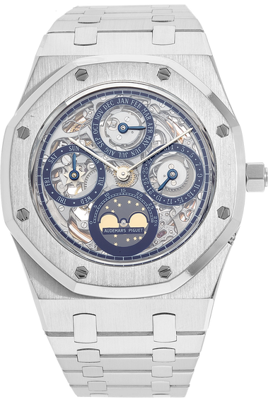 Royal Oak Perpetual Calendar Skeleton Platinum Automatic