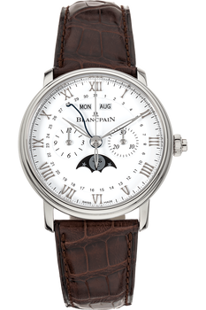 Villeret Monopusher Chronograph Stainless Steel Automatic