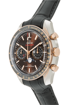 Speedmaster Moonwatch Co-Axial Master Moonphase Rose Gold and Stainless Steel Automatic