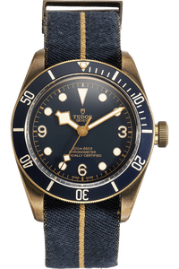 Heritage Black Bay Bucherer Blue Edition Bronze Automatic