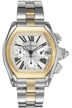 Roadster Chronograph Yellow Gold and Stainless Steel Automatic